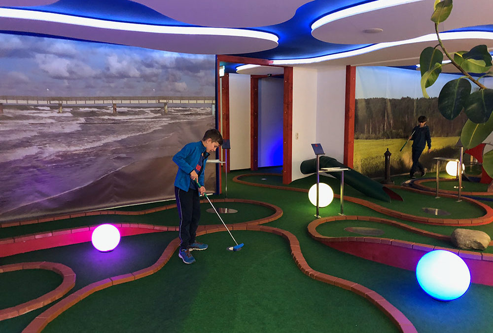 Indoor-Minigolf in Pudagla