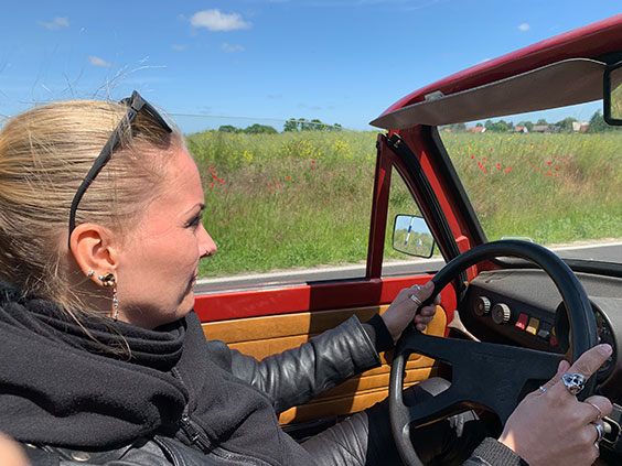 Trabi fahren auf Usedom - unterwegs im Achterland Trabant bei einer Fahrt durch das Usedomer Achterland