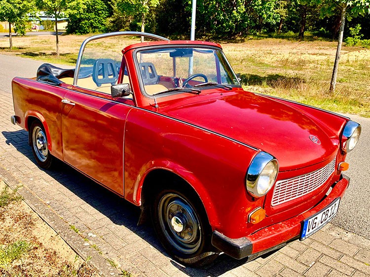 Trabant mieten auf Usedom