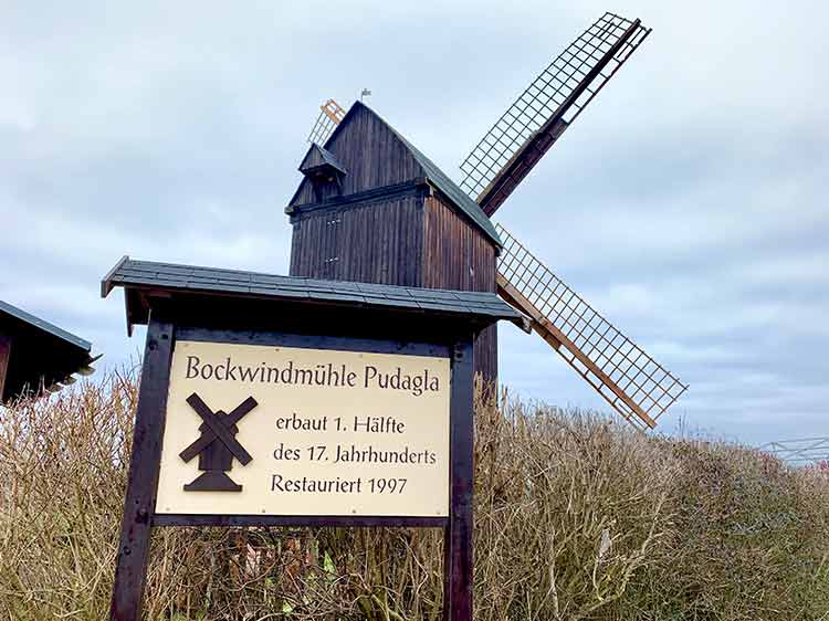 Bockwindmühle Pudagla