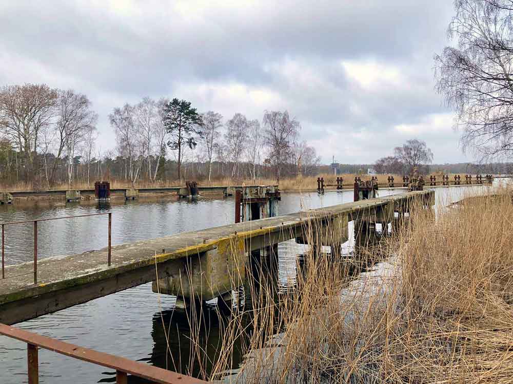 Landungsbrücke U-Boot Hafen Swinemünde