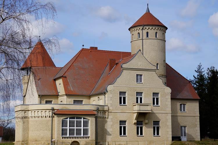 Rückseite Schloss Stolpe