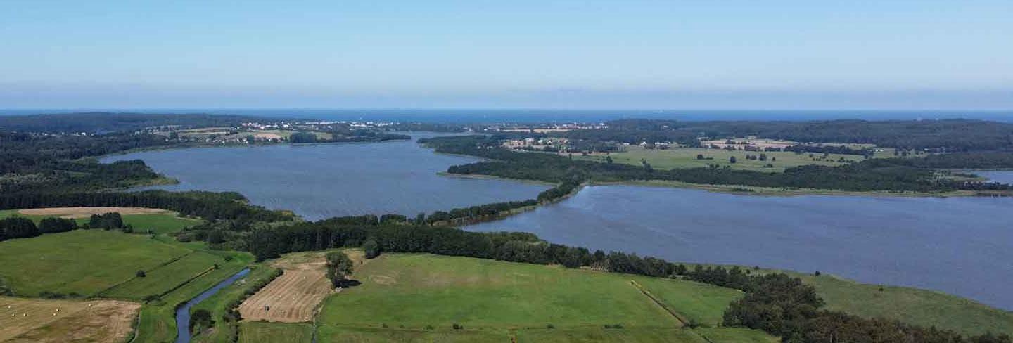 Landschaft im Achterland von Usedom
