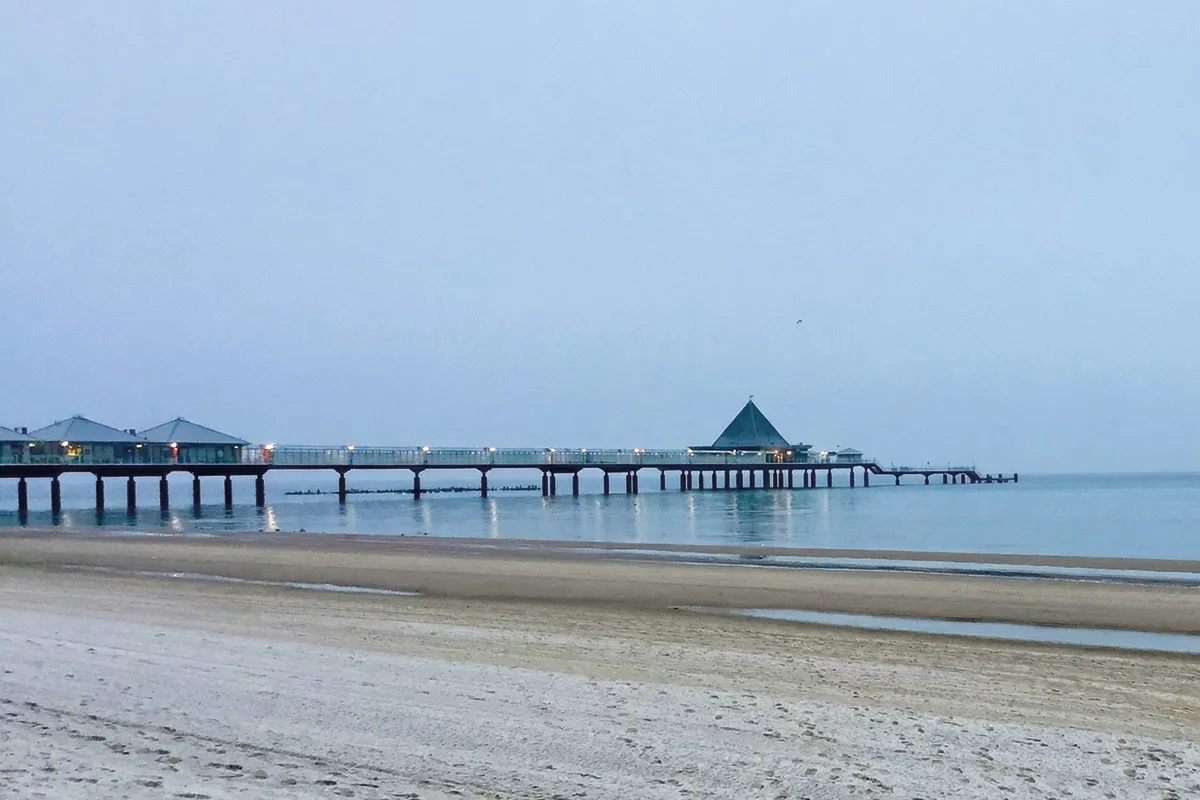 Seebrücke Heringsdorf an der Ostsee
