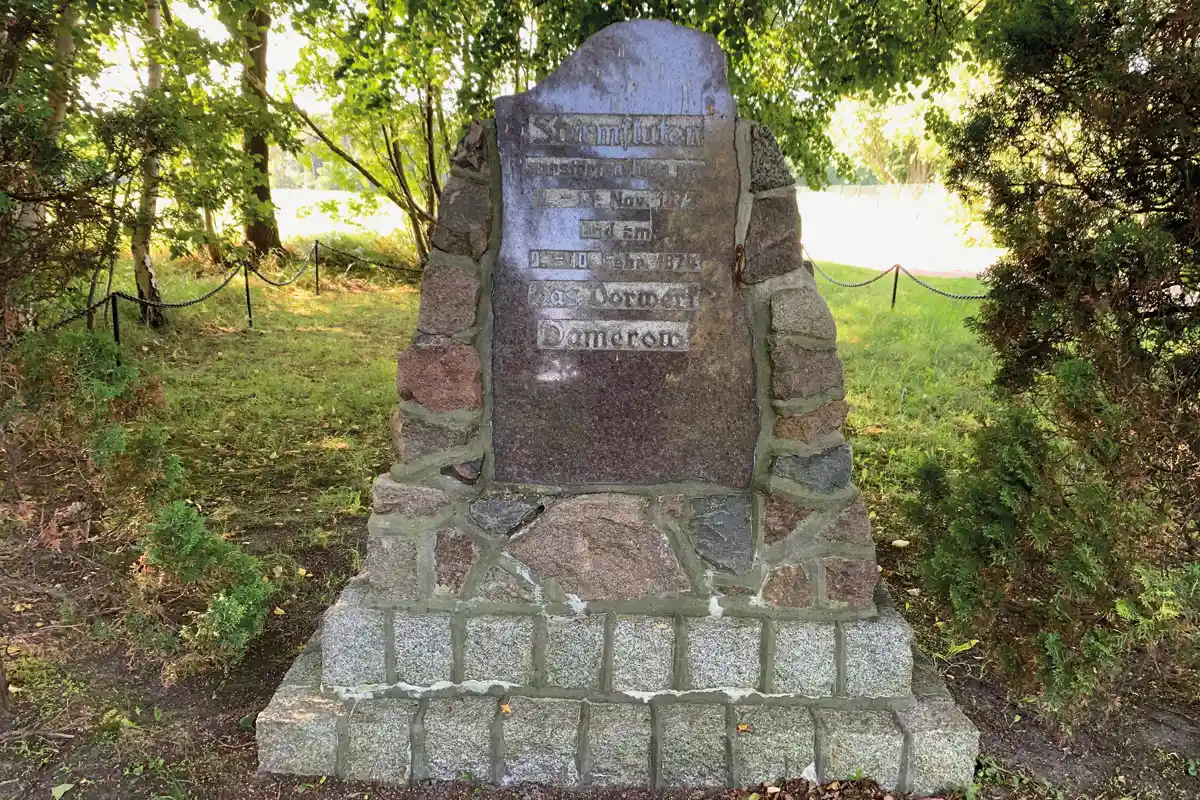 Denkmal in Koserow auf Usedom