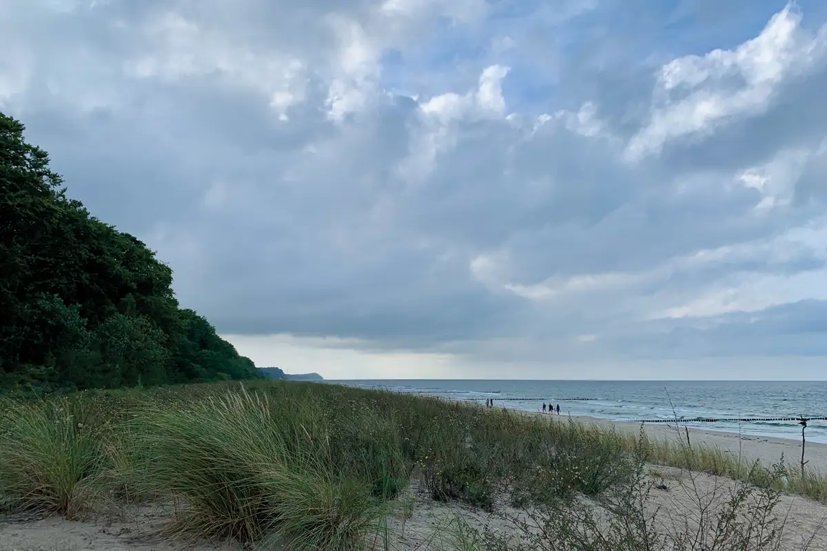 Küste bei Loddin auf Usedom