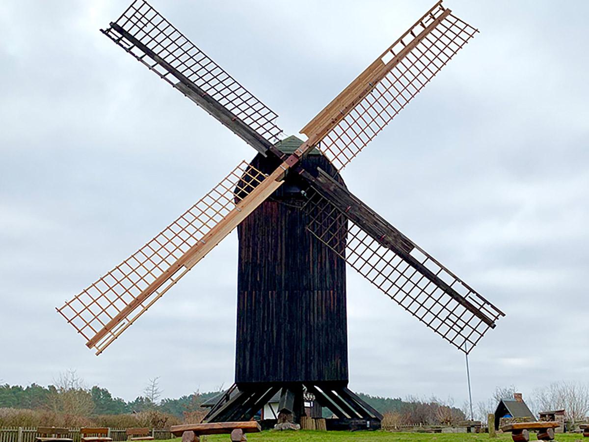 Bockwindmühle in Pudagla auf Usedom