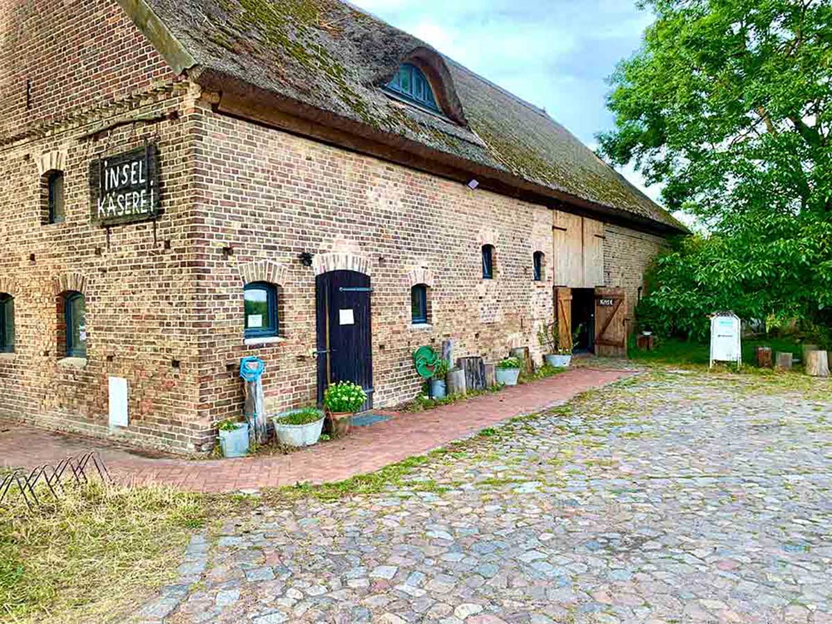 Inselkäserei in Jelzin auf Usedom