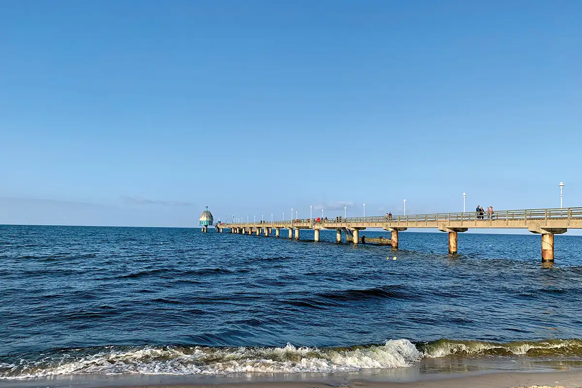 Zinnowitz Strand Strand in Zinnowitz auf Usedom